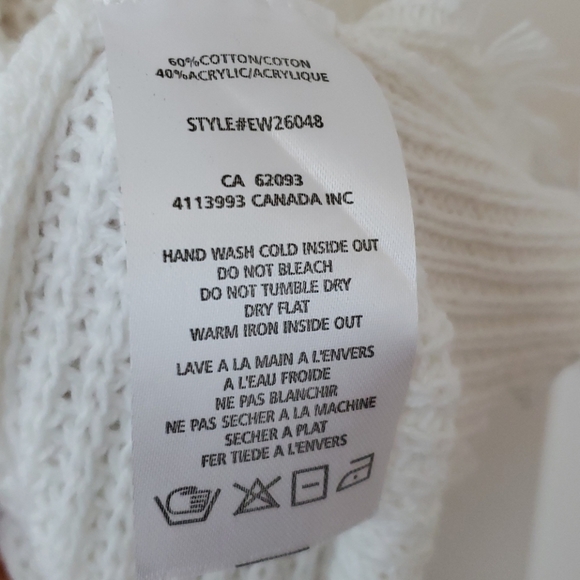 2021 collection white sweater with style - Picture 5 of 6